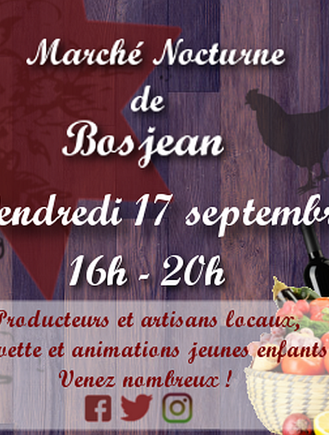 marché producteurs Bosjean