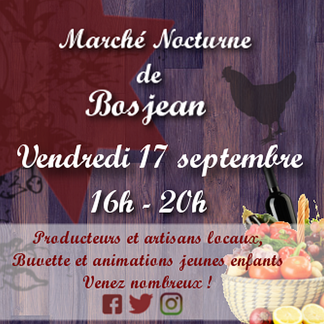 marché producteurs Bosjean