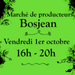 Dernière date pour le marché de Bosjean